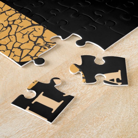 Poster Hollywood Blvd. Puzzle Legpuzzel (Zijkant)