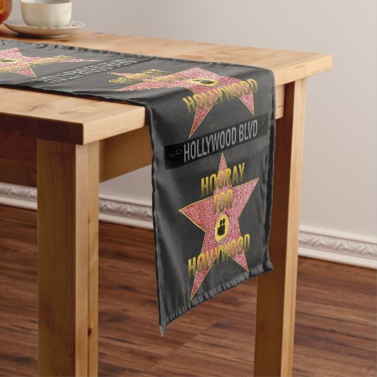 Poster Hollywood Blvd. Tabellooppas Korte Tafelloper (Voorbeeld)