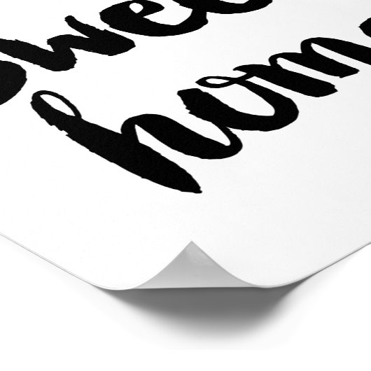 Poster Home Sweet Home (Hoek)