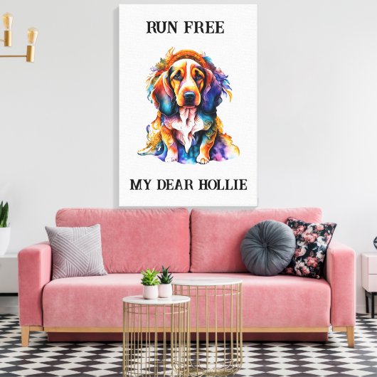 POSTER, HOND CANVAS AFDRUK (Insitu (Woonkamer))