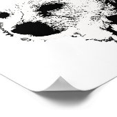 Poster - Hond met zakdoek (Hoek)