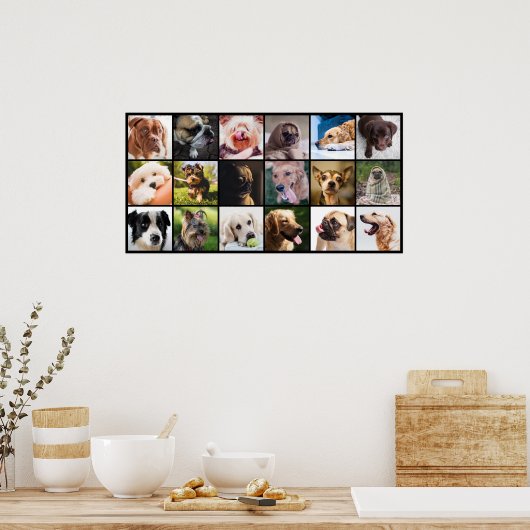 poster hondenliefhebber (Keuken)