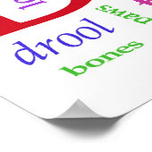 Poster hondenliefhebber (Hoek)