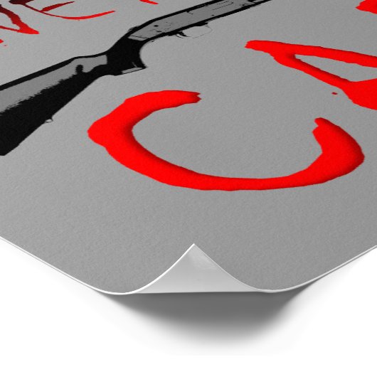 Poster Honey Badger Care (Hoek)