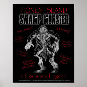 Poster Honey Island Swamp Monster
