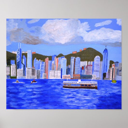 Poster Hongkong (Voorkant)