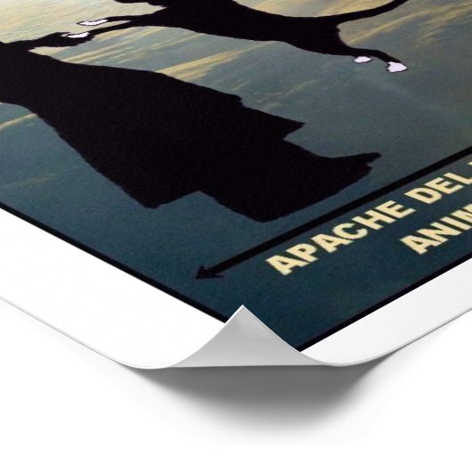 poster "Honoring the Animals" van 2009 (Hoek)