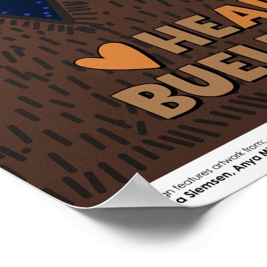 Poster - hoog vliegen (Hoek)