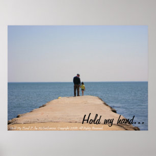 poster "Hou mijn hand vast"