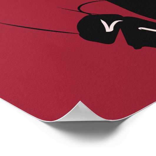 Poster: houd je hakken, hoofd en standaarden hoog! poster (Hoek)