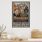 poster Houdini 1909 (Keuken)