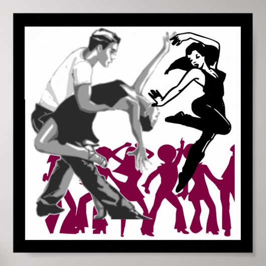 Poster-houdt van de Kunst-Dance Poster (Voorkant)