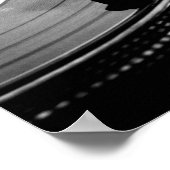 Poster-houdt van de Speler van het Kunst-Verslag Poster (Hoek)