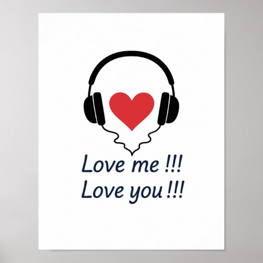 poster houdt van mij houdt van jou (Voorkant)