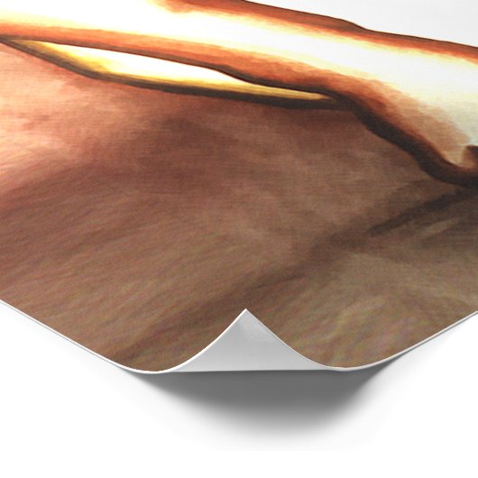 Poster Hugs Loving Embrace Print Figuur Tekening (Hoek)