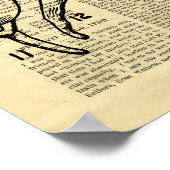 Poster Human Skeleton Thorax in de krant (Hoek)