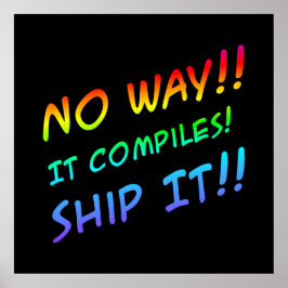 Poster Humor programmeren