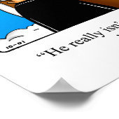 Poster Humor uitspraak dag (Hoek)