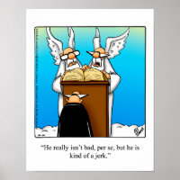 Poster Humor uitspraak dag