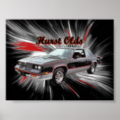 Poster Hurst Olds (Voorkant)