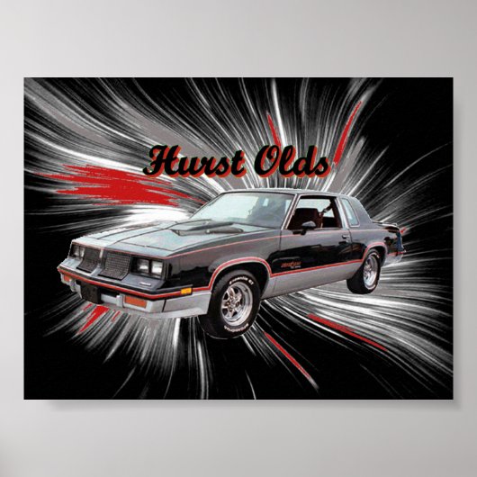 Poster Hurst Olds (Voorkant)