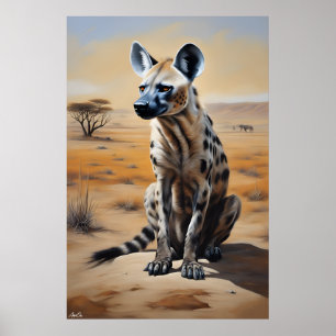 Poster   Hyena   Kunst