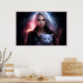 Poster Hypnotic Gaze (Keuken)