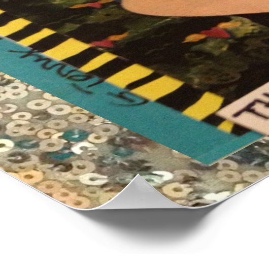 POSTER-I ALTIJD WAAROM DE VOGELS IN DEZELFDE MATE  POSTER (Hoek)