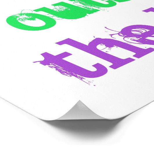 poster "I Color Outside the Lines" (Hoek)