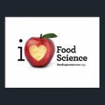 poster "I Heart Food Science"<br><div class="desc">16 x 12-inch Poster (Matte).</div>