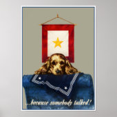 Poster: Iemand heeft gesproken Poster (Voorkant)