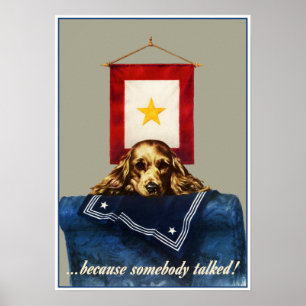 Poster: Iemand heeft gesproken Poster