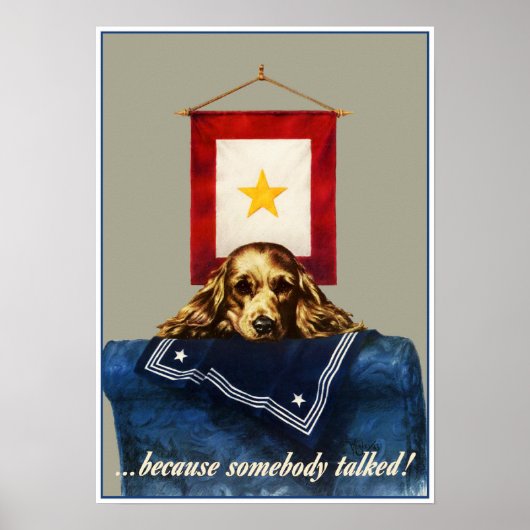 Poster: Iemand heeft gesproken Poster (Voorkant)