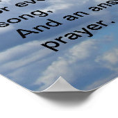 Poster Iers gebed (Hoek)