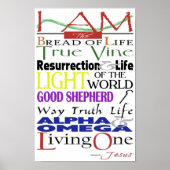 Poster Ik ben Gezegde (Voorkant)