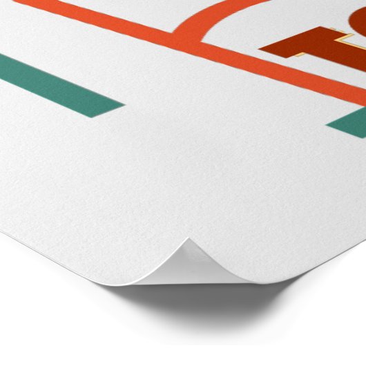 poster 'Ik en gin Dream Team' (Hoek)