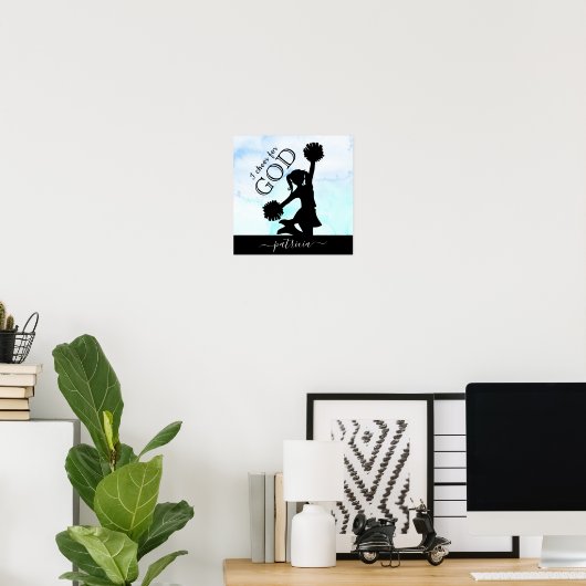 poster "Ik ga voor God" (Thuiskantoor)