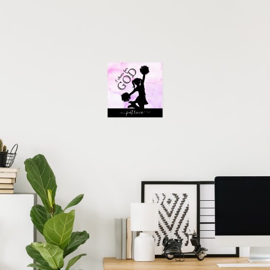 poster "Ik ga voor God" (Thuiskantoor)