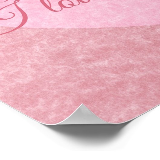 poster "Ik hou van je" (Hoek)