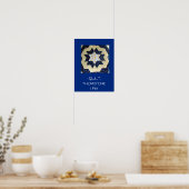 Poster - Ik Quilt ... Ster Patroon (Keuken)