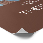 Poster - Ik trek... Castle Pattern (Hoek)