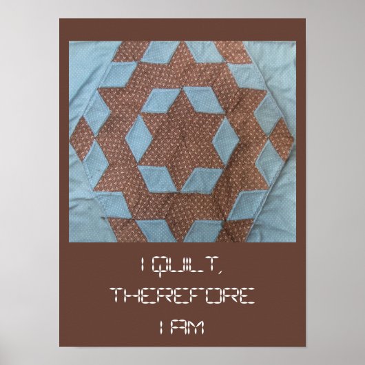 Poster - Ik trek... Castle Pattern (Voorkant)