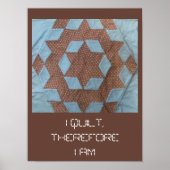 Poster - Ik trek... Castle Pattern (Voorkant)