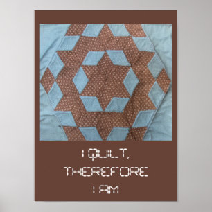 Poster - Ik trek... Castle Pattern