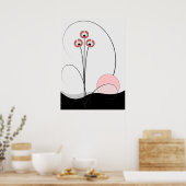 Poster Ikebana (Keuken)