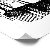 Poster  illustratie Alice in Wonderland (Hoek)