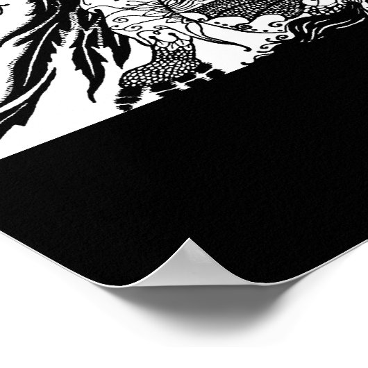 Poster- illustratie-Aubrey Beardsley 24 Poster (Hoek)