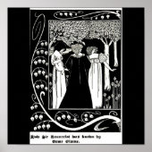 Poster- illustratie-Aubrey Beardsley 5 Poster (Voorkant)