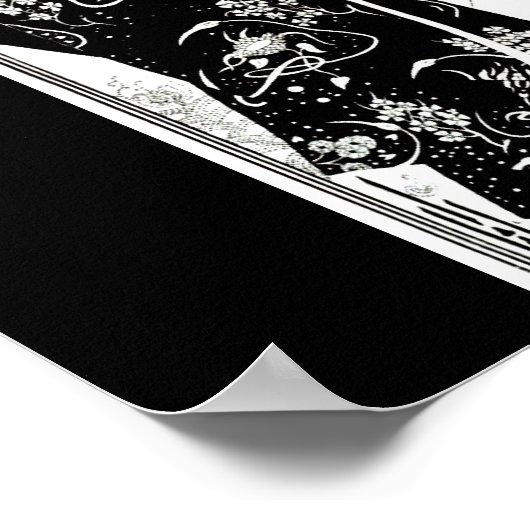 Poster- illustratie-Aubrey Beardsley 7 Poster (Hoek)