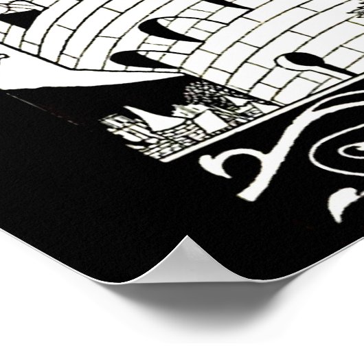 Poster- illustratie-Aubrey Beardsley 9 Poster (Hoek)